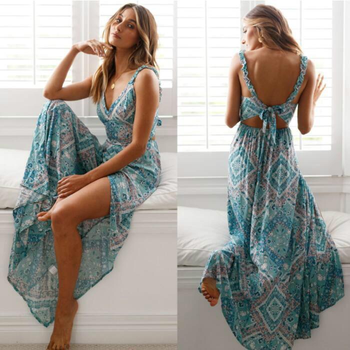 Boho Maxi Dresses for Women | Long ...